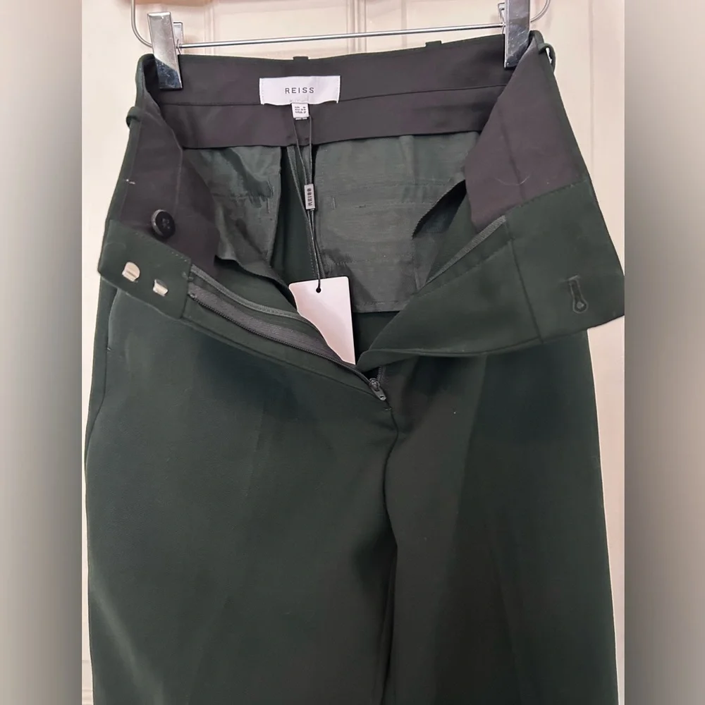 Reiss Ginnie-Slim Leg Turn Up Trouser, size US2 -  New With Tags! - Picture 11 of 13